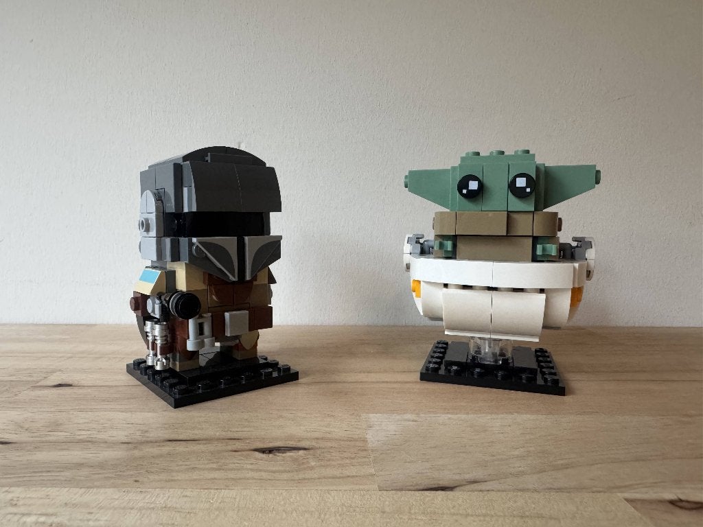 LEGO SW BrickHeadz - 75317 - The Mandalorian & The Child, BrickHeadz, Lego, Compleet, Ophalen of Verzenden