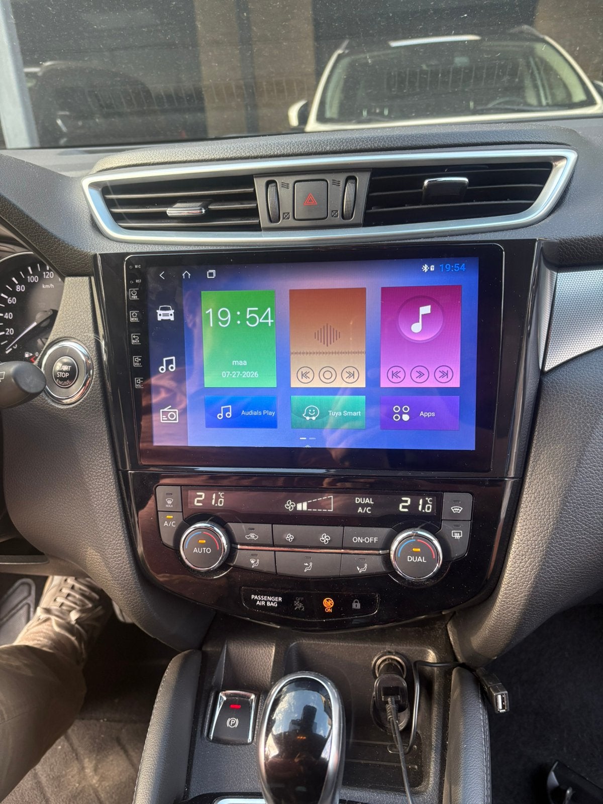 Andriod autoradio voor Nissan Qashqai 2017-2021, Ophalen of Verzenden, Gebruikt