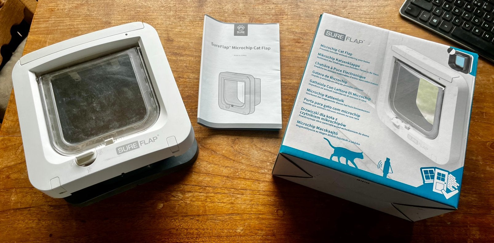 Kattenluik sureflap chip, Ophalen of Verzenden, Gebruikt