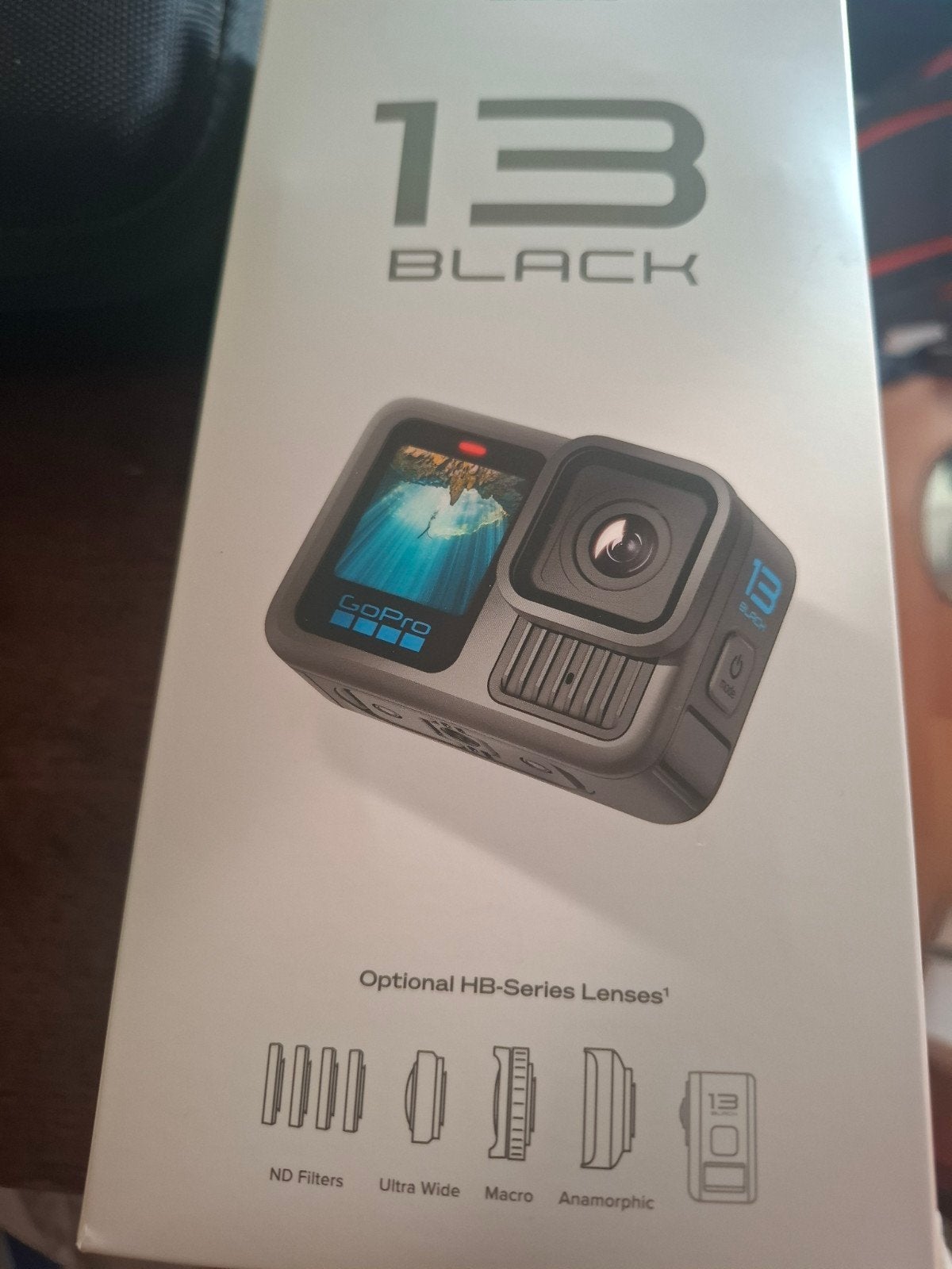 GoPro 13 Black met Mount Set Outdoor en 64GB SD-kaart, Audio, Tv en Foto, Actiecamera's, Ophalen of Verzenden, Zo goed als nieuw