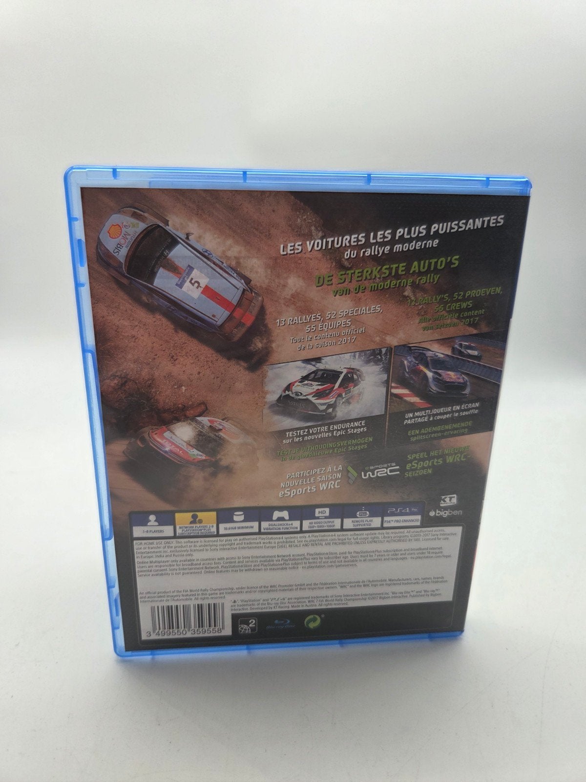 WRC 7 The Official Game PS4 - Rally Race Game, 1 speler, Racen en Vliegen, Ophalen of Verzenden, Zo goed als nieuw