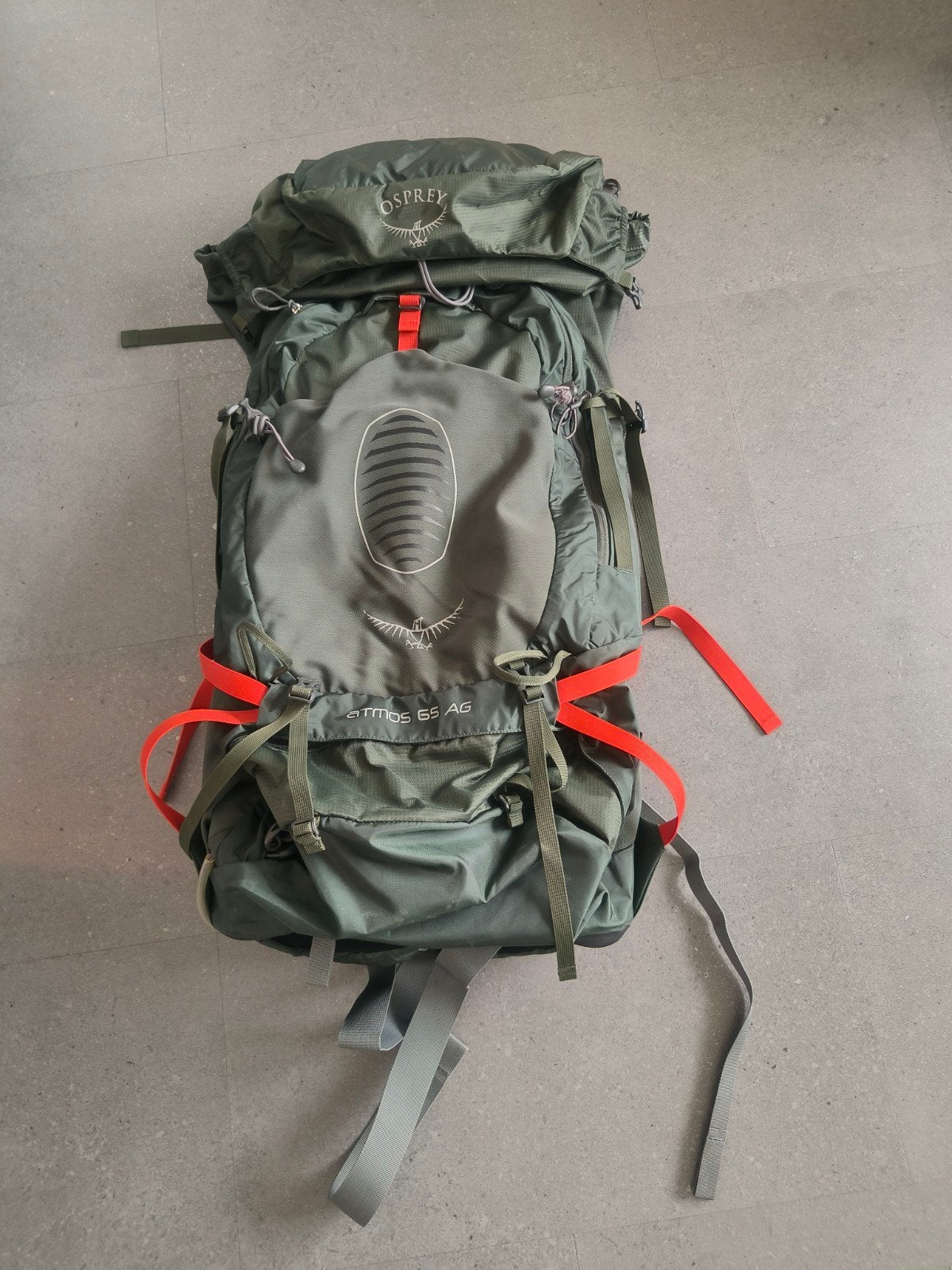 Osprey Atmos AG 65, maat L/XL, Ophalen, Zo goed als nieuw, Rugzak