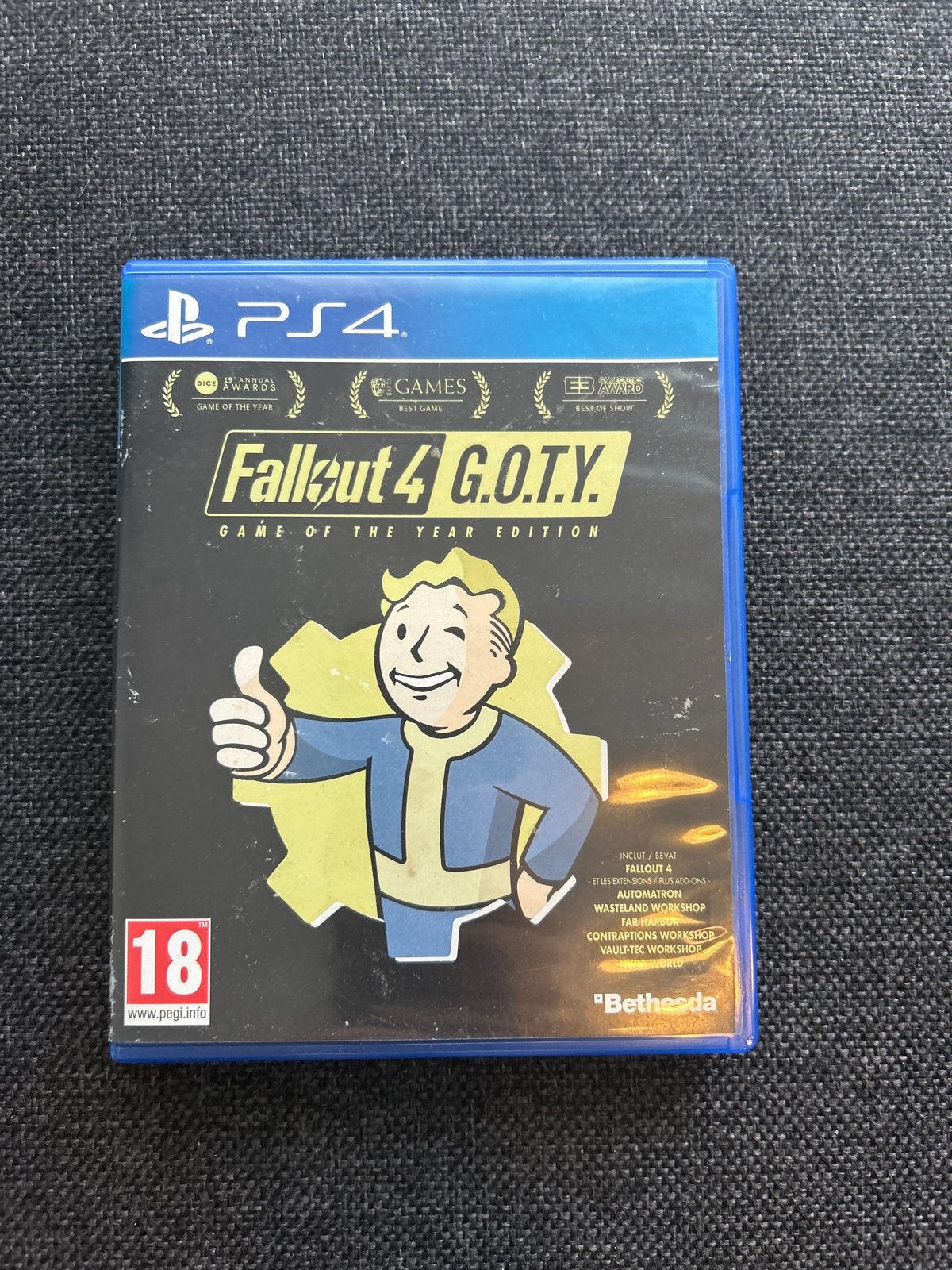 Fallout 4 - Game Of The Year Edition, Gebruikt, Vanaf 18 jaar, Overige genres, 1 speler