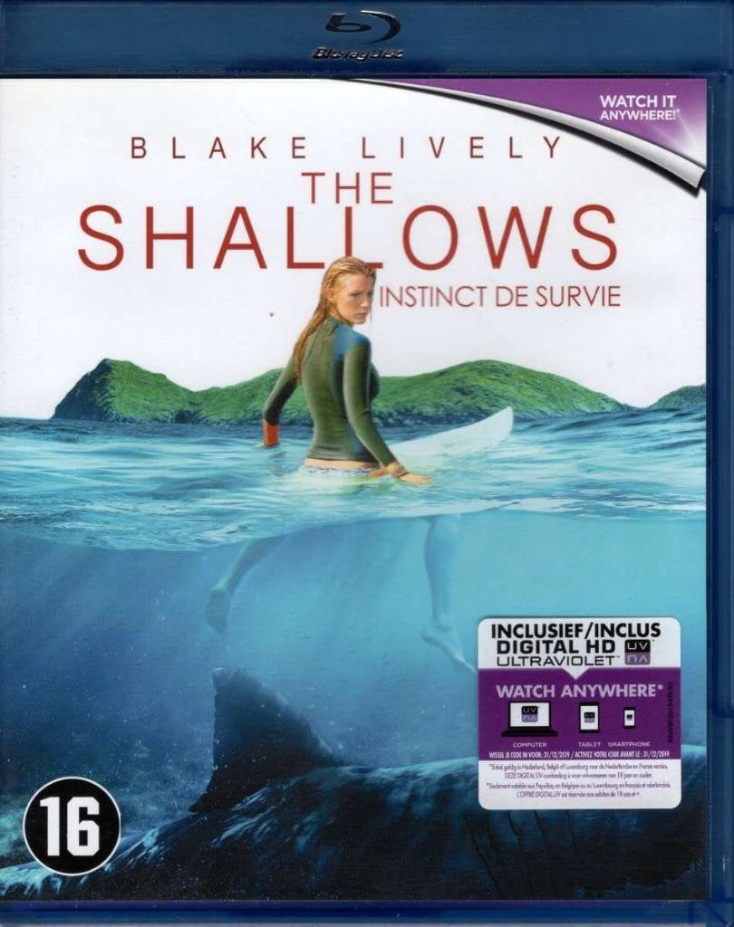 The Shallows (2016) - Nederlandse uitgave, Sony Interactive Entertainment Benelux B.V., Verzenden, Actie, Zo goed als nieuw