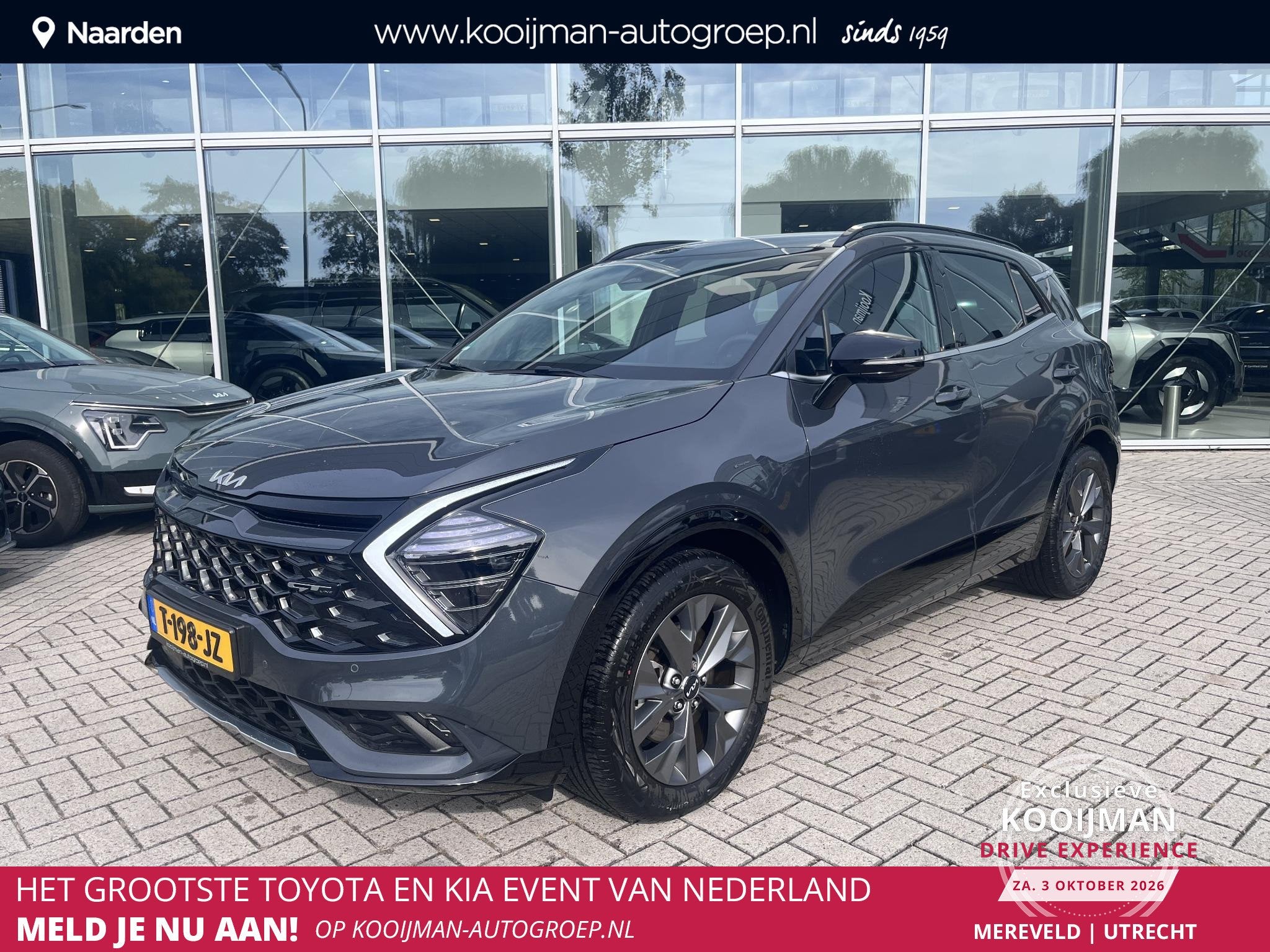 Kia Sportage 1.6 T-GDi Hybrid GT-Line Schuifdak|Lmv|Stoelver