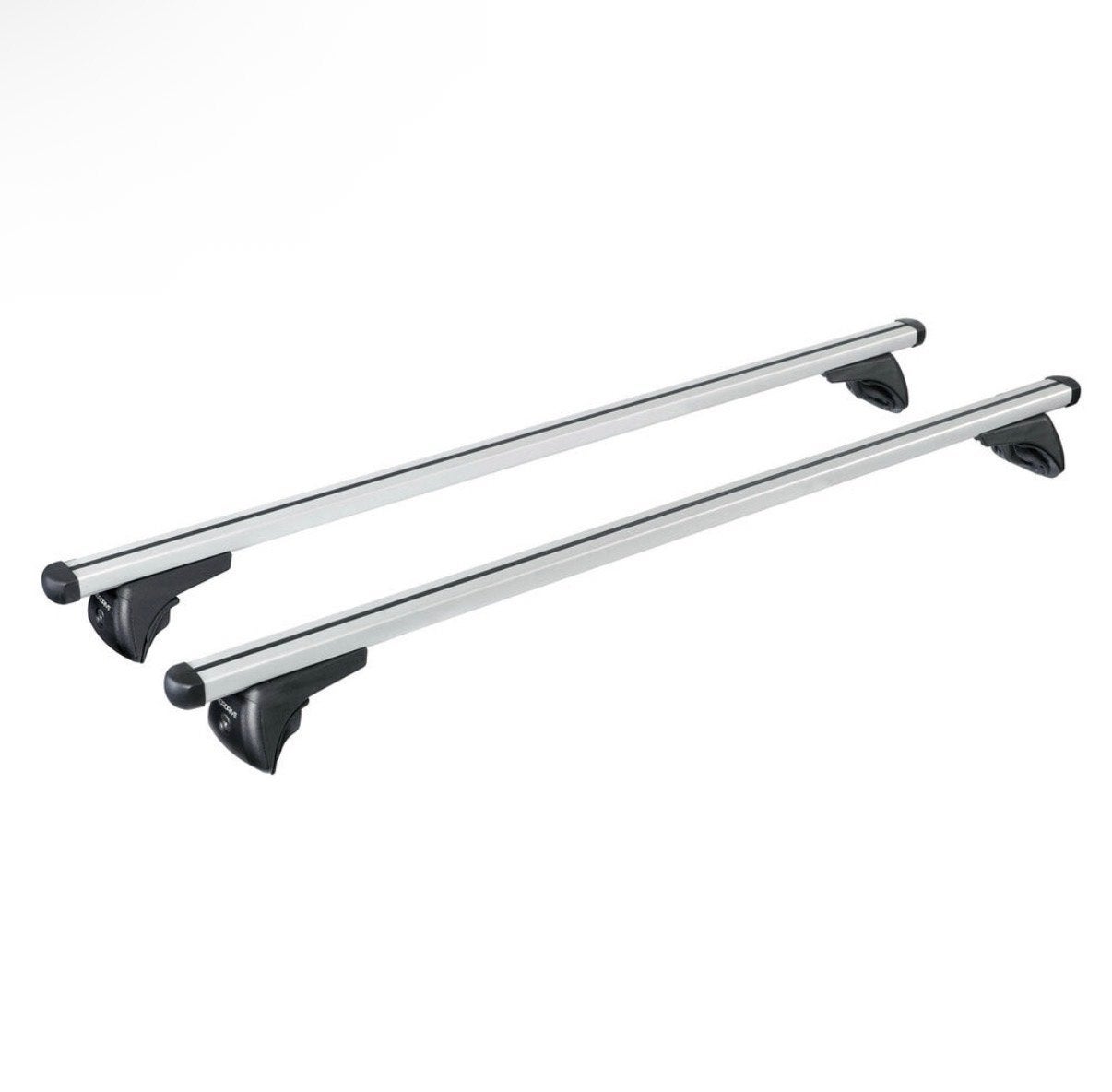 Nordrive EVOS Helio Rail dakdragers 120 cm aluminium, Auto diversen, Dakdragers, Ophalen, Zo goed als nieuw