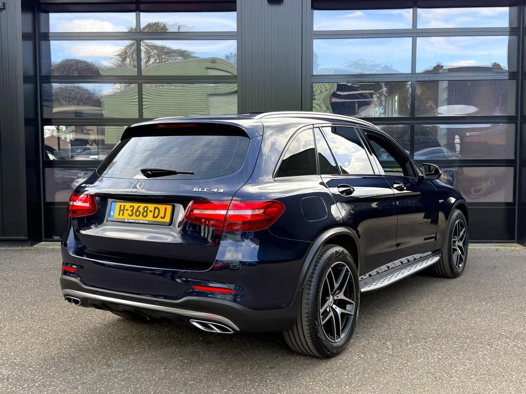 Mercedes-Benz GLC-Klasse AMG 43 4MATIC Pano Burmester HUD, Auto's, Automaat, Gebruikt, 367 pk, Blauw