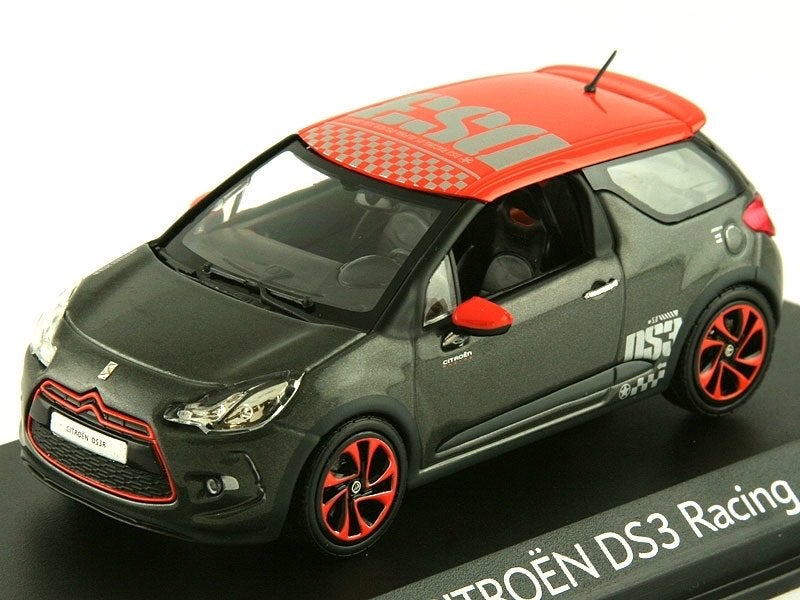 Citroen DS3 Racing grijs, oranje dak Norev 1:43, Ophalen of Verzenden, Nieuw, Auto, Norev
