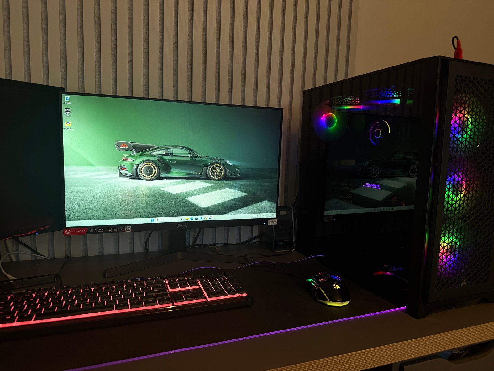 Game pc setup, Ophalen, Zo goed als nieuw, SSD