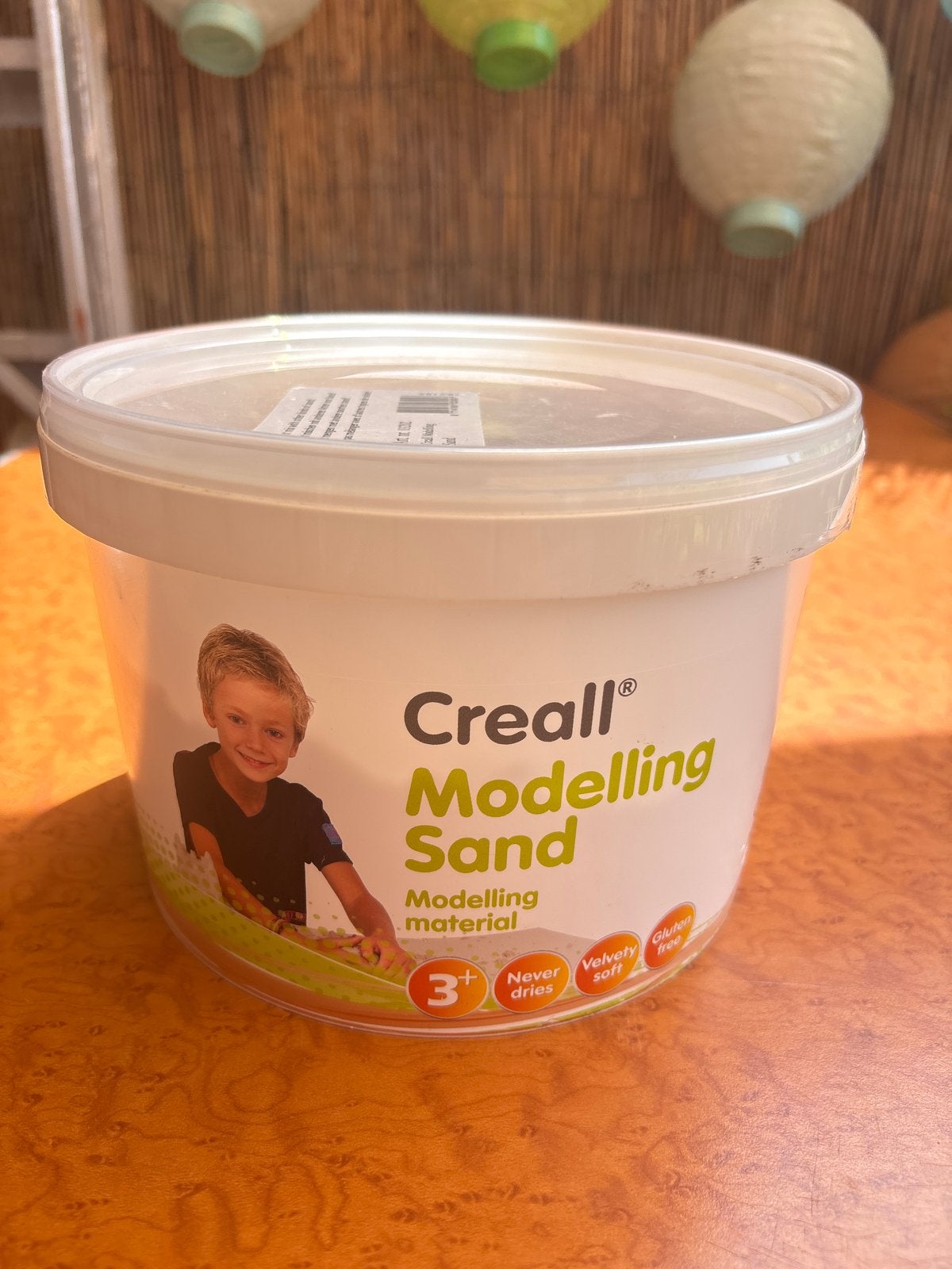 Creall Modelling Sand - Kinetisch Zand voor Kinderen, Ophalen of Verzenden, Zo goed als nieuw, Knutselen