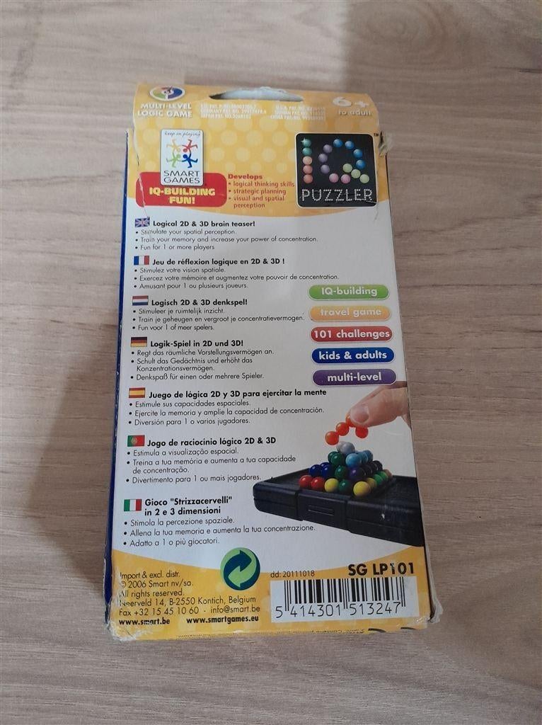 iq puzzler smart games - s4271, Verzenden, Zo goed als nieuw