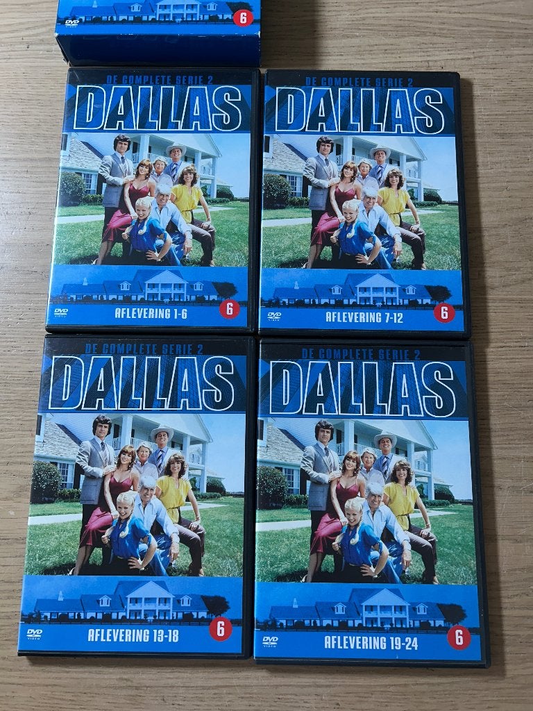DVD Dallas Seizoen 2, Vanaf 12 jaar, Ophalen of Verzenden, Gebruikt