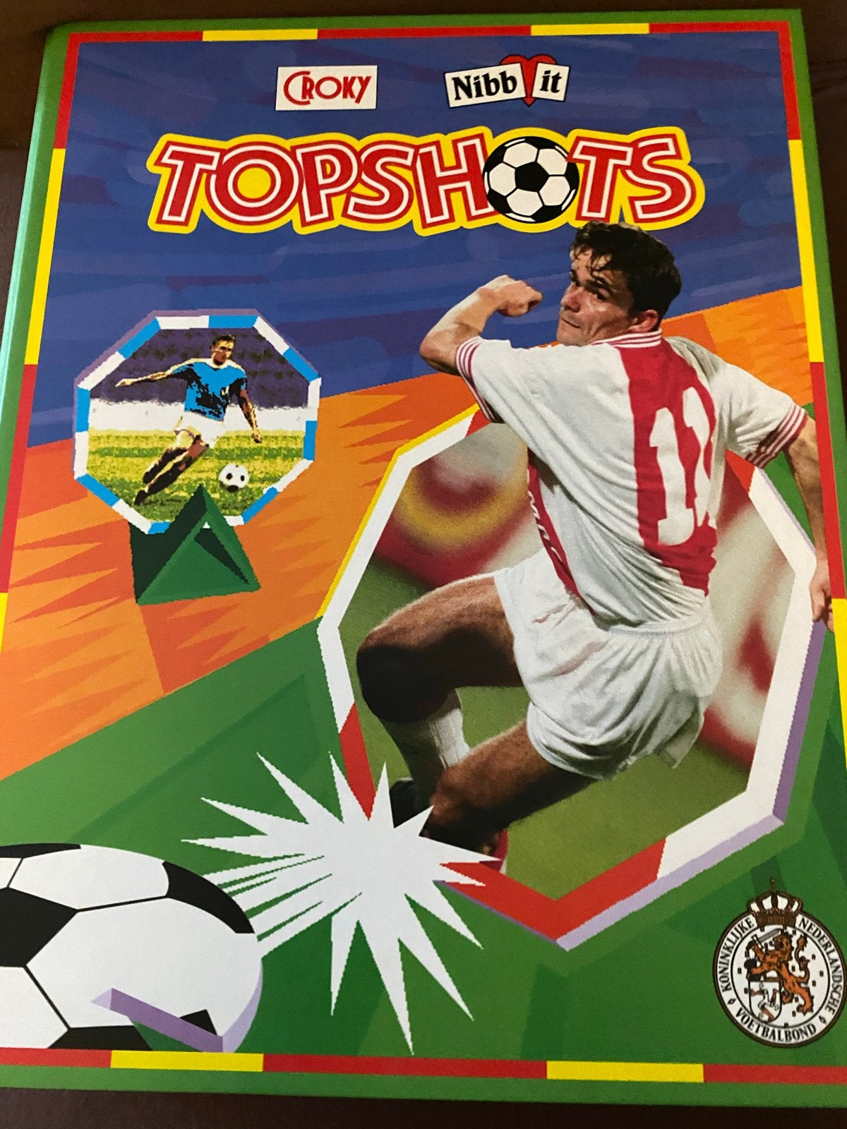 Croky Nibbit Topshots EK '96 Voetbalplaatjes compleet, Ophalen of Verzenden, Gebruikt, Overige binnenlandse clubs, Spelerskaart