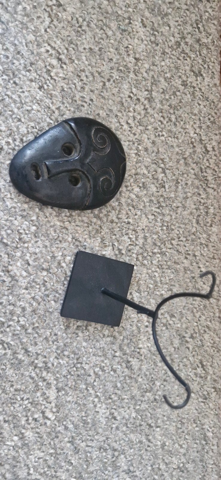 Primitief masker Borneo, Ophalen of Verzenden