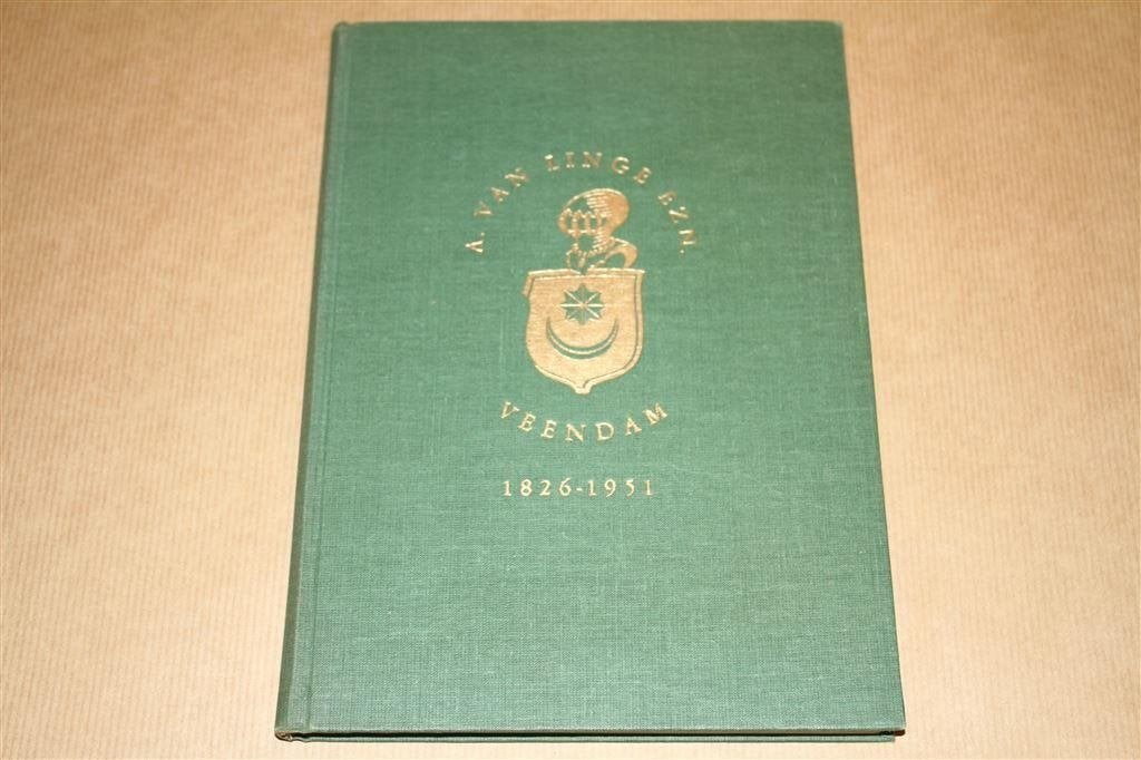 Gedenkboek Handelmij. A. van Linge Veendam - 1951, Boeken, Geschiedenis | Stad en Regio, Ophalen of Verzenden, Gelezen