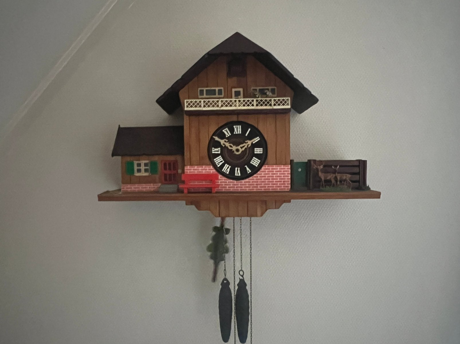 Koekoeksklok Schwarzwald huis chalet groot, Ophalen of Verzenden