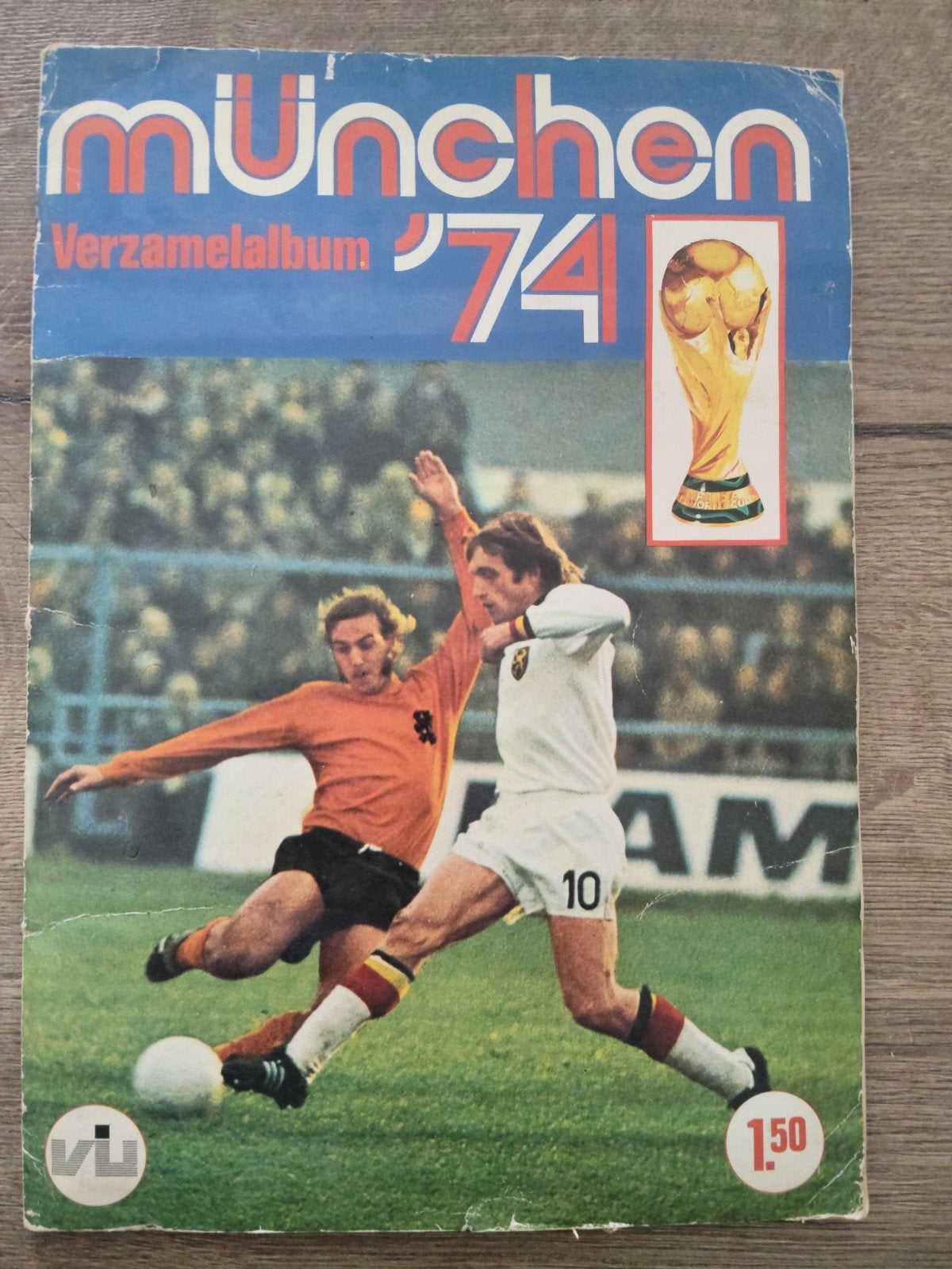 München '74 verzamelalbum - niet compleet, zeer goede staat, Ophalen of Verzenden