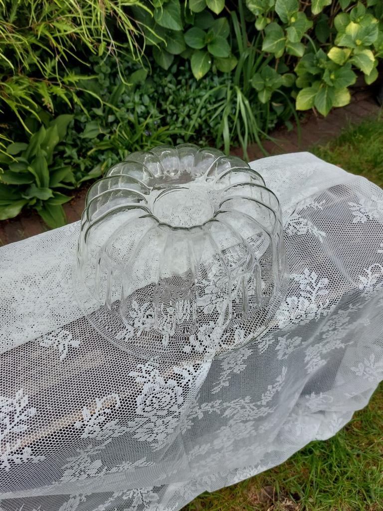 Grote glazen tulbandvorm - helemaal gaaf, Ophalen of Verzenden