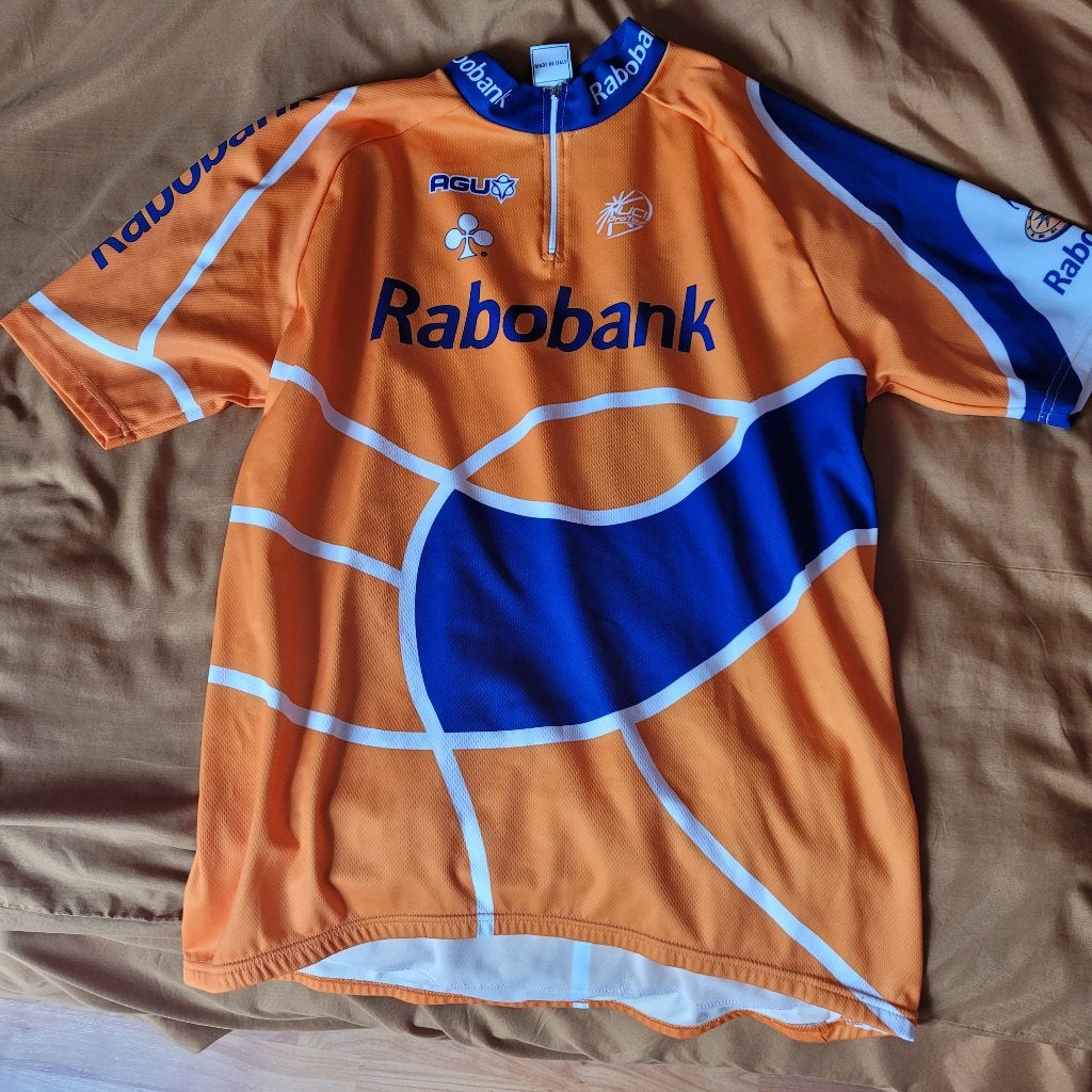 Rabobank wielershirt., Gebruikt, Heren, XL, Bovenkleding