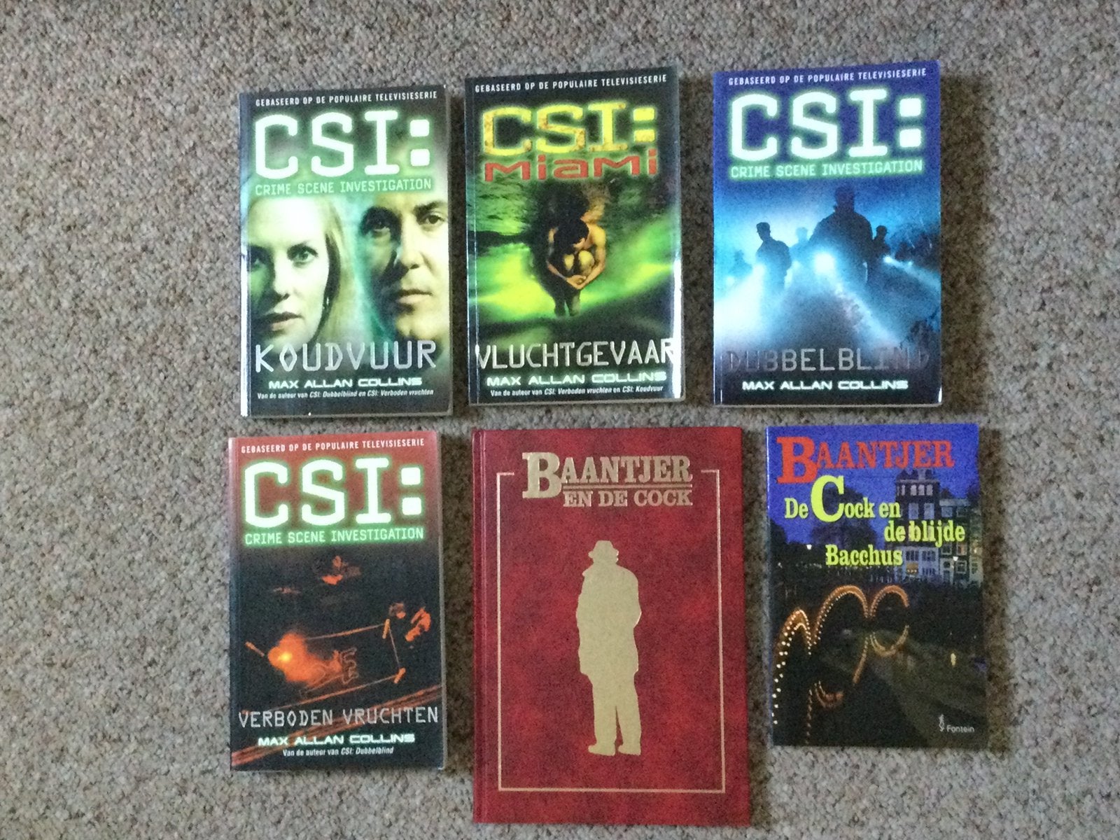 Boeken van Baantjer en CSI, Boeken, Detectives, Ophalen of Verzenden, Zo goed als nieuw