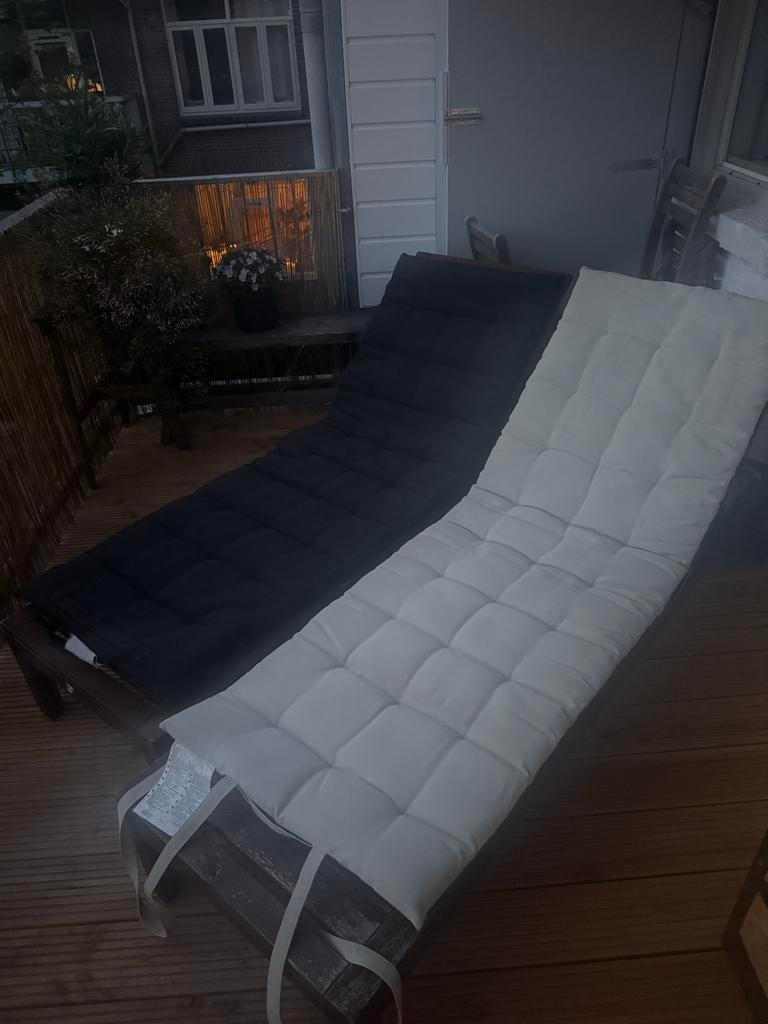Kussens zonnebed, Tuin en Terras, Tuinmeubel-accessoires, Ophalen, Gebruikt