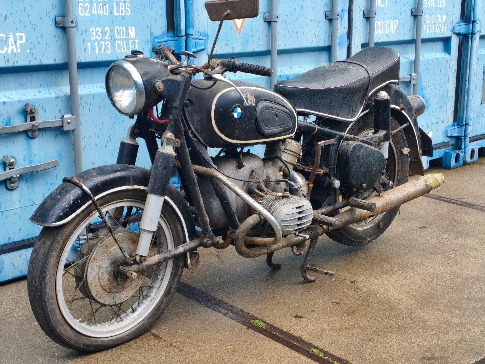 BMW R50 Schuurvondst | Restauratieproject | Geen R60/R69, Motoren