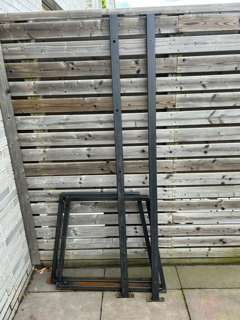 Tafelonderstel voor tafel 220x80 cm - Gratis af te halen, Ophalen, Tafelpoot, Gebruikt, 50 tot 100 cm