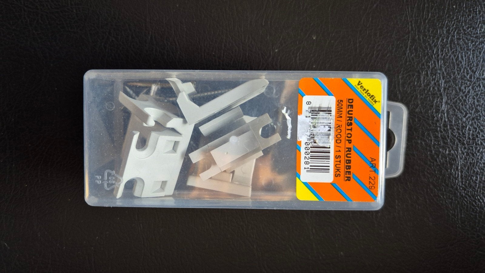 Verlofix Deurstop Rubber 50mm - Nieuw, Overige kleuren, Nieuw, Ophalen of Verzenden, Rubber/elastomeren