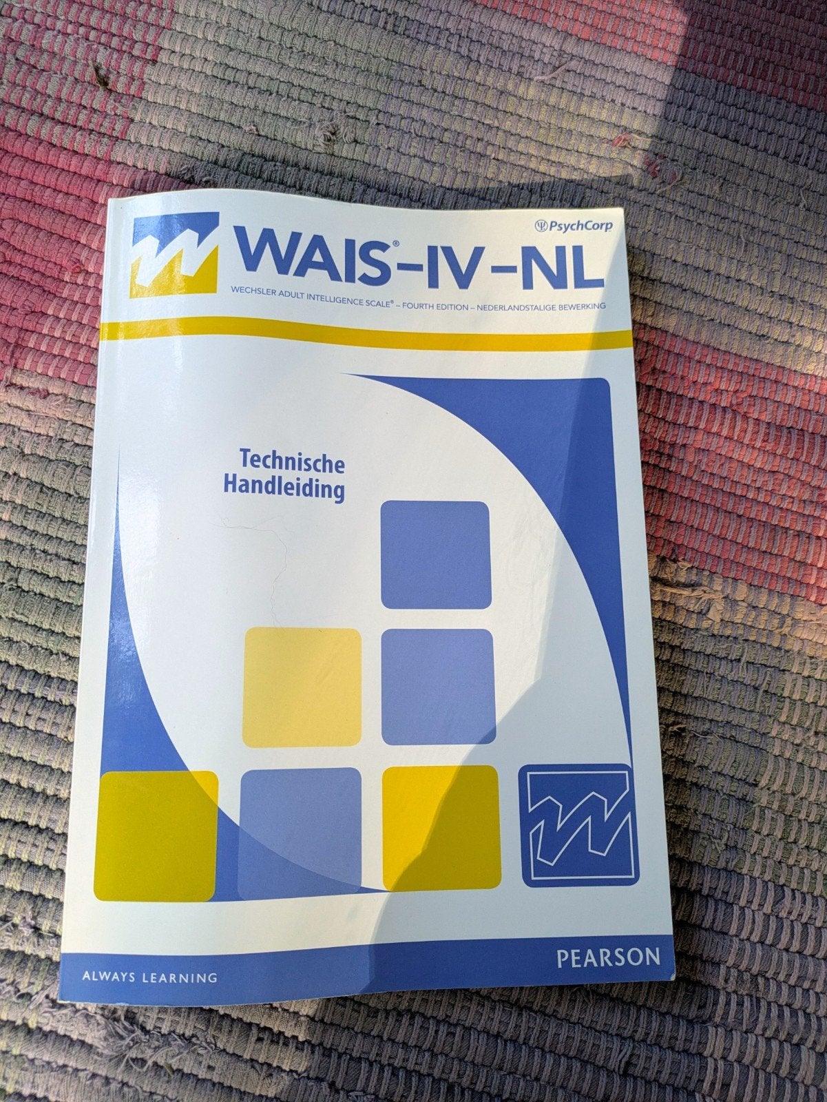 WAIS IV NL complete set, Ophalen of Verzenden, Zo goed als nieuw