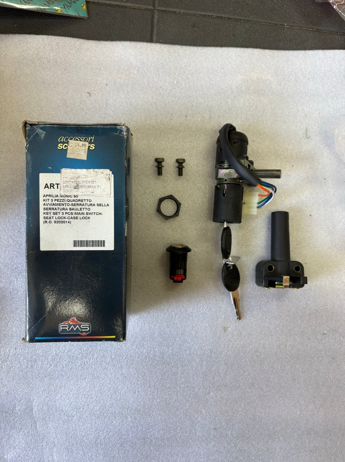 Contactslotset Aprilia Sonic/Area 51, Verzenden, Zo goed als nieuw, Aprilia