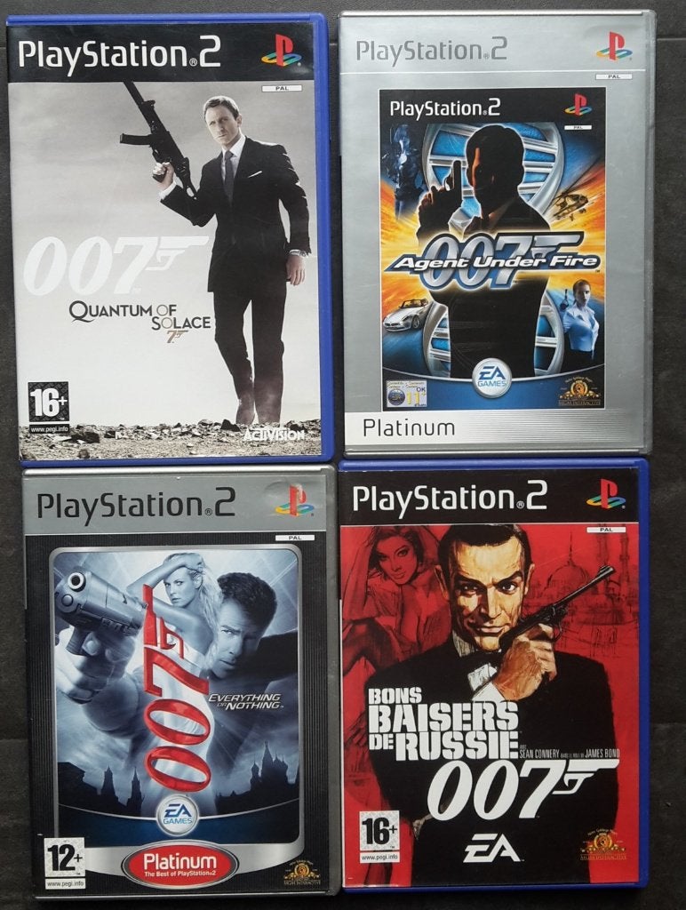 PS2 Set - James Bond 007 - Actie Shooters - PlayStation 2, Spelcomputers en Games, Games | Sony PlayStation 2, Zo goed als nieuw