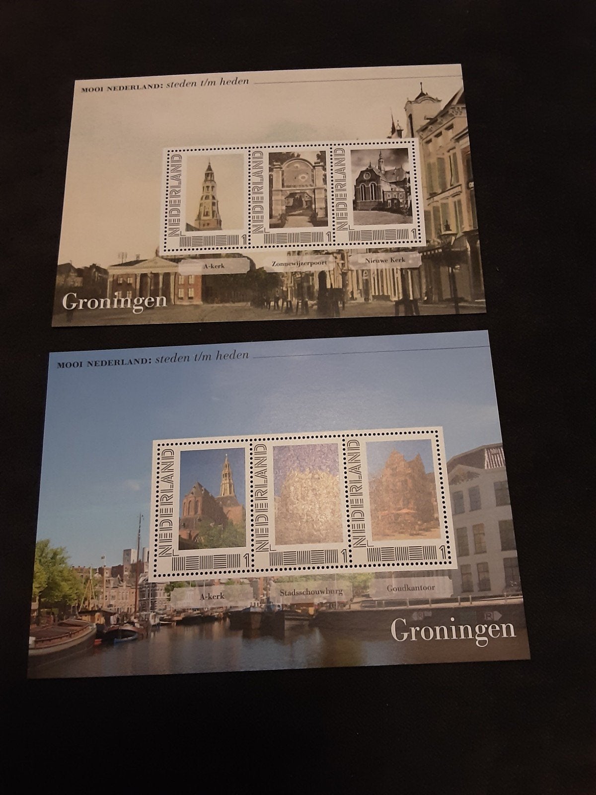 2 velletjes  Groningen  van steden tot  heden, Ophalen of Verzenden