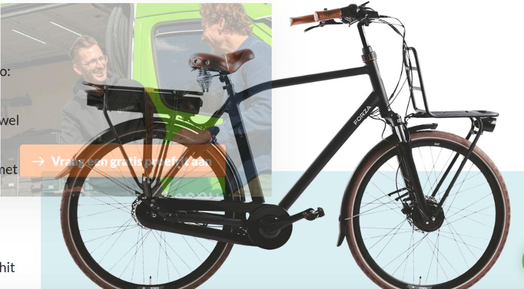 nieuwe transprtfiets of herenfiets 40nm, Fietsen en Brommers, Elektrische fietsen, Nieuw, 50 km per accu of meer, 55 tot 59 cm