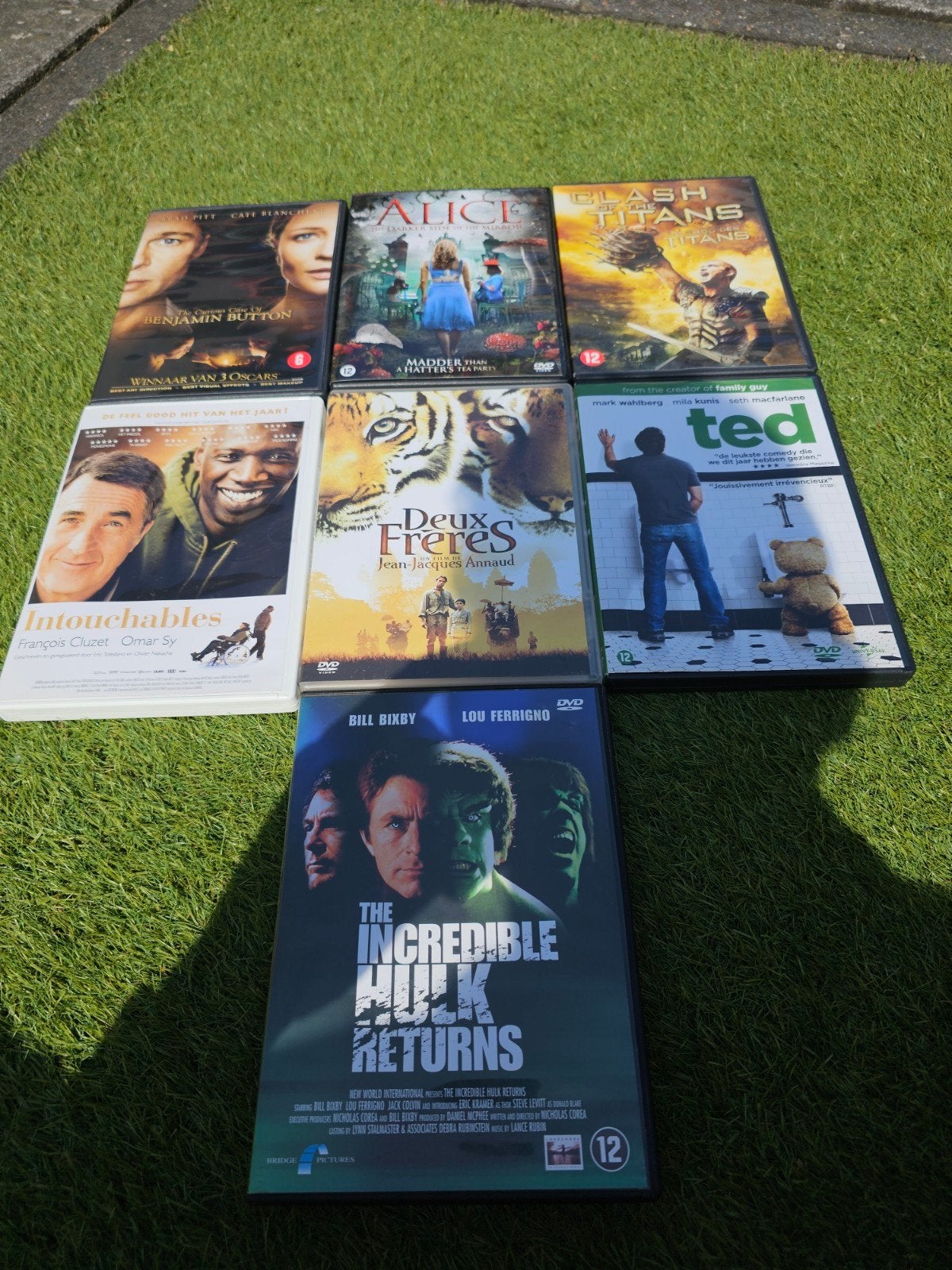 7 verschillende dvds onder andere oscar winnaars, Vanaf 12 jaar, Ophalen of Verzenden, Gebruikt