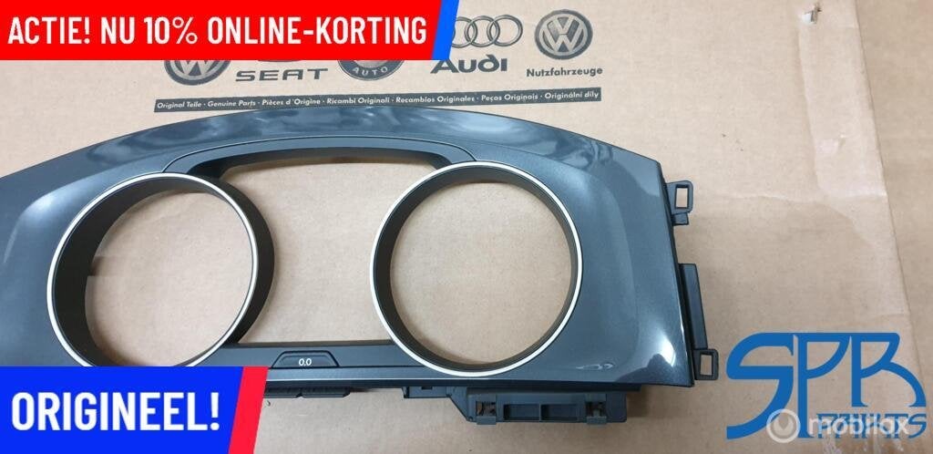 Golf 7 7.5 KM Teller Inleg GRIJS ANTRECIET 5G0857059 GLANS, Volkswagen, Nieuw, Ophalen of Verzenden, Volkswagen