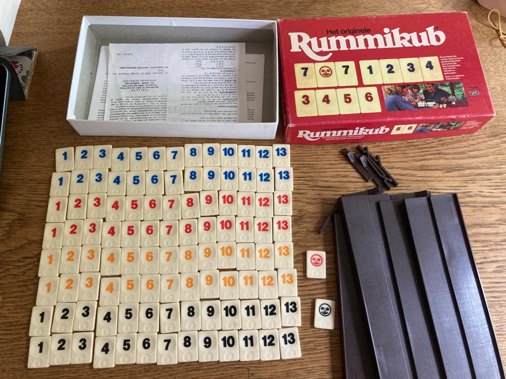 Rummikub - Het originele cijferspel, Drie of vier spelers, Ophalen of Verzenden, Zo goed als nieuw