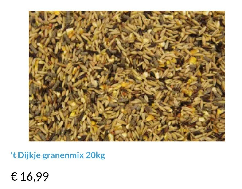 't Dijkje paardenvoer, Dieren en Toebehoren, Dierenvoeding, Ophalen of Verzenden, Vee