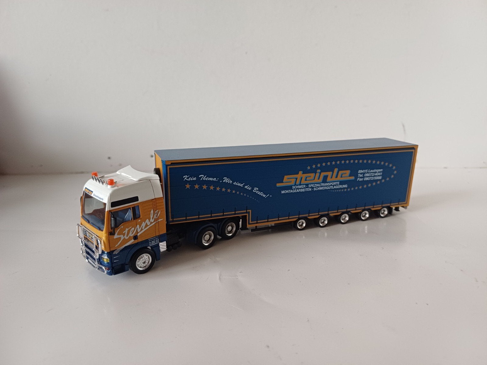 Herpa 1:87 HO H0 plastic truck MAN, Ophalen of Verzenden, Bus of Vrachtwagen, Herpa