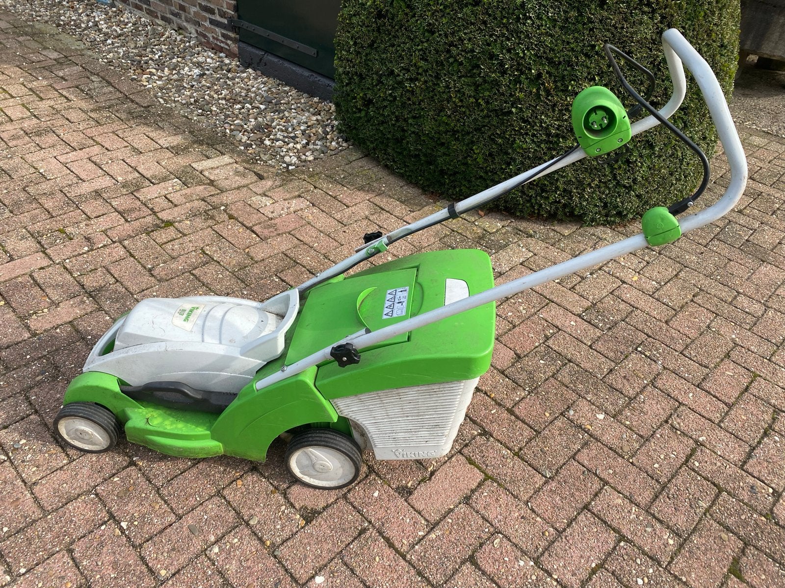 Viking MB 237 Elektrische Grasmaaier - Goede Staat, Ophalen, Cirkelmaaier, Gebruikt, Elektrische grasmaaier