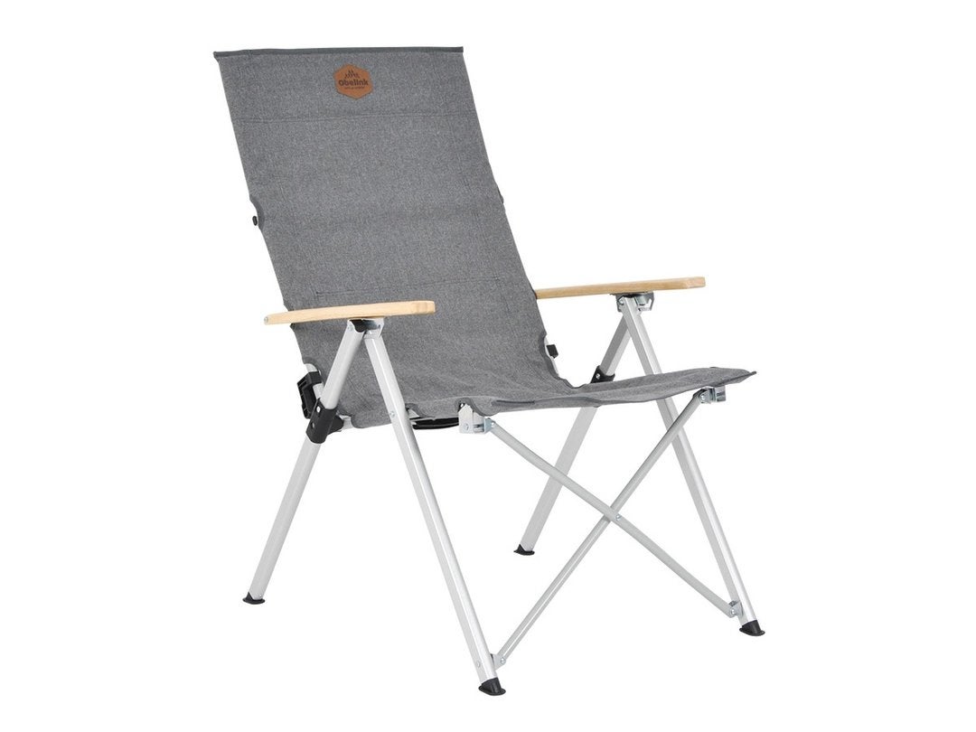 2 stuks Obelink Outdoor verstelbare vouwstoel campingstoel, Ophalen of Verzenden, Zo goed als nieuw, Campingstoel