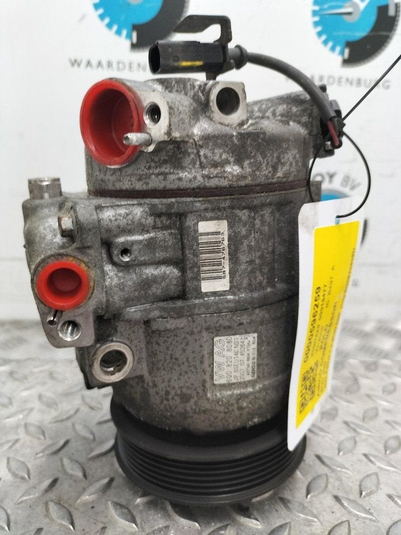 VOLKSWAGEN POLO 9N3 COMFORTLINE AIRCO COMPRESSOR / AIRCOPOMP, Ophalen of Verzenden, Gebruikt, ARN erkend