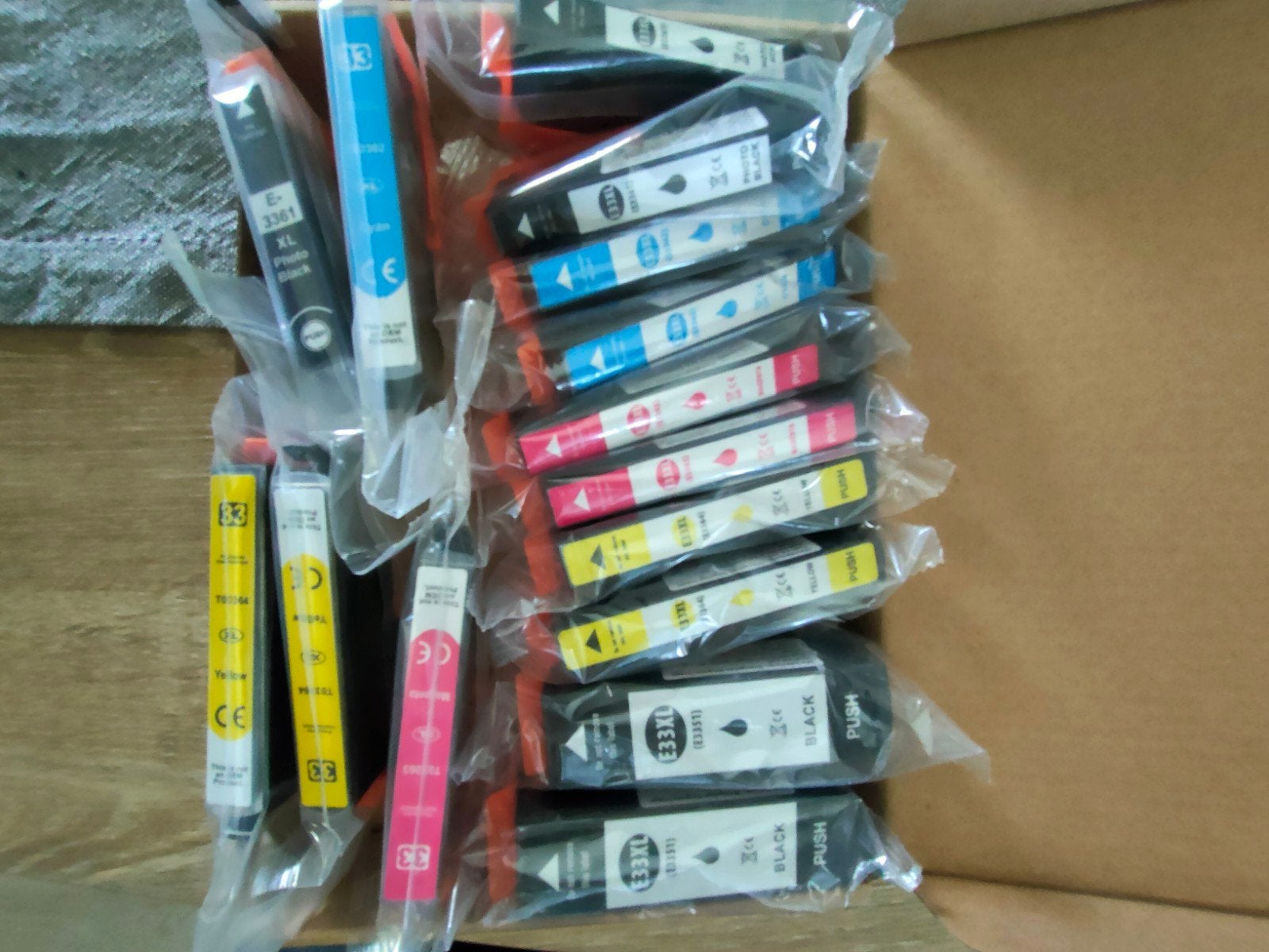Nieuwe inktcartridges voor Epson XP 540 (compatibel), Ophalen of Verzenden, Nieuw, Cartridge, Epson (compatibel)