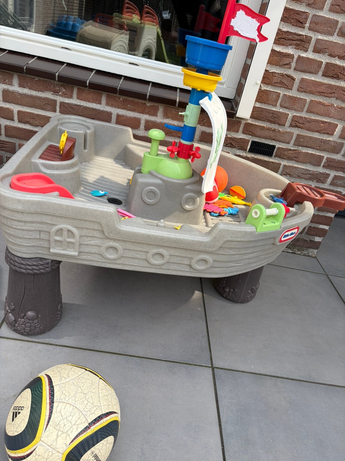 Piraten watertafel, Kinderen en Baby's, Speelgoed | Buiten | Zandbakken, Ophalen, Zo goed als nieuw