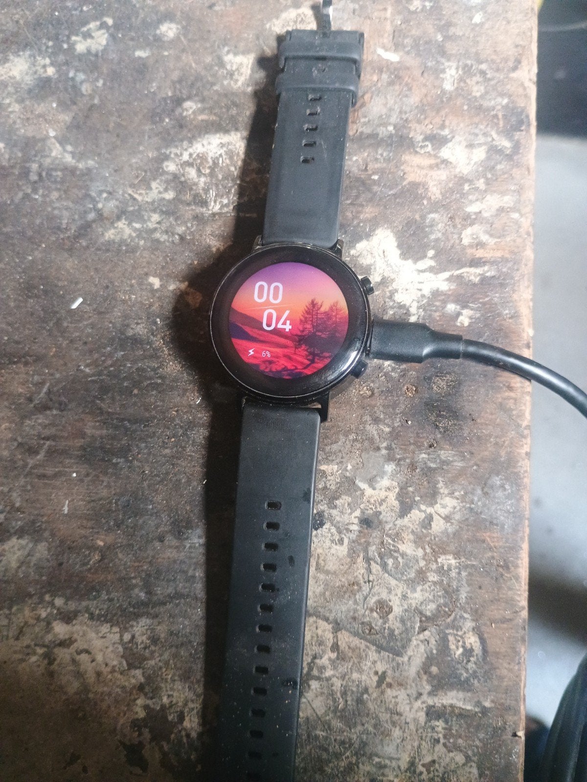 Huawei Watch GT2 42mm - Slechte accu, Gebruikt, Zwart, Ophalen of Verzenden, Waterdicht