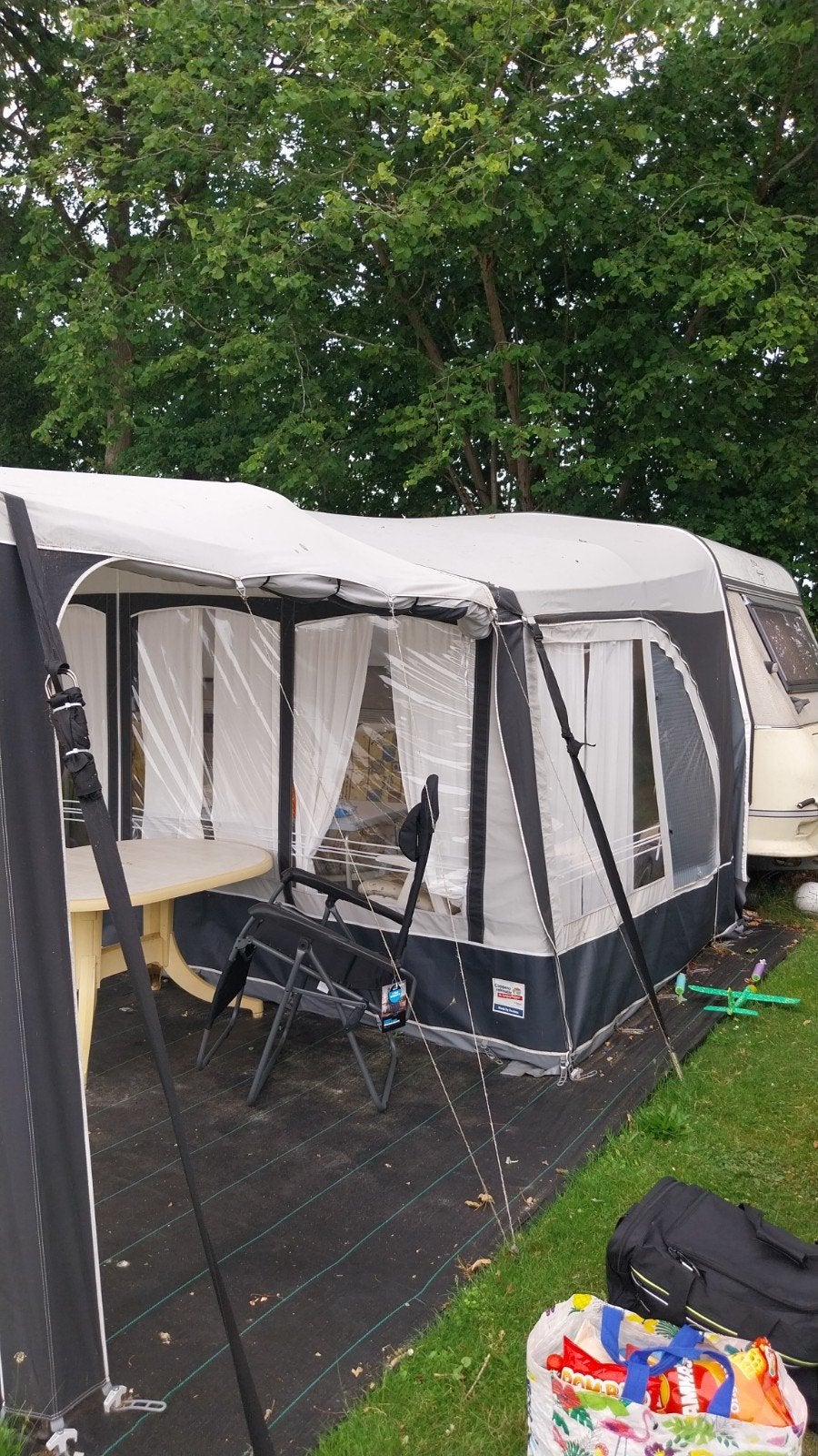 caravan Hobby 1990, Ophalen of Verzenden, Gebruikt