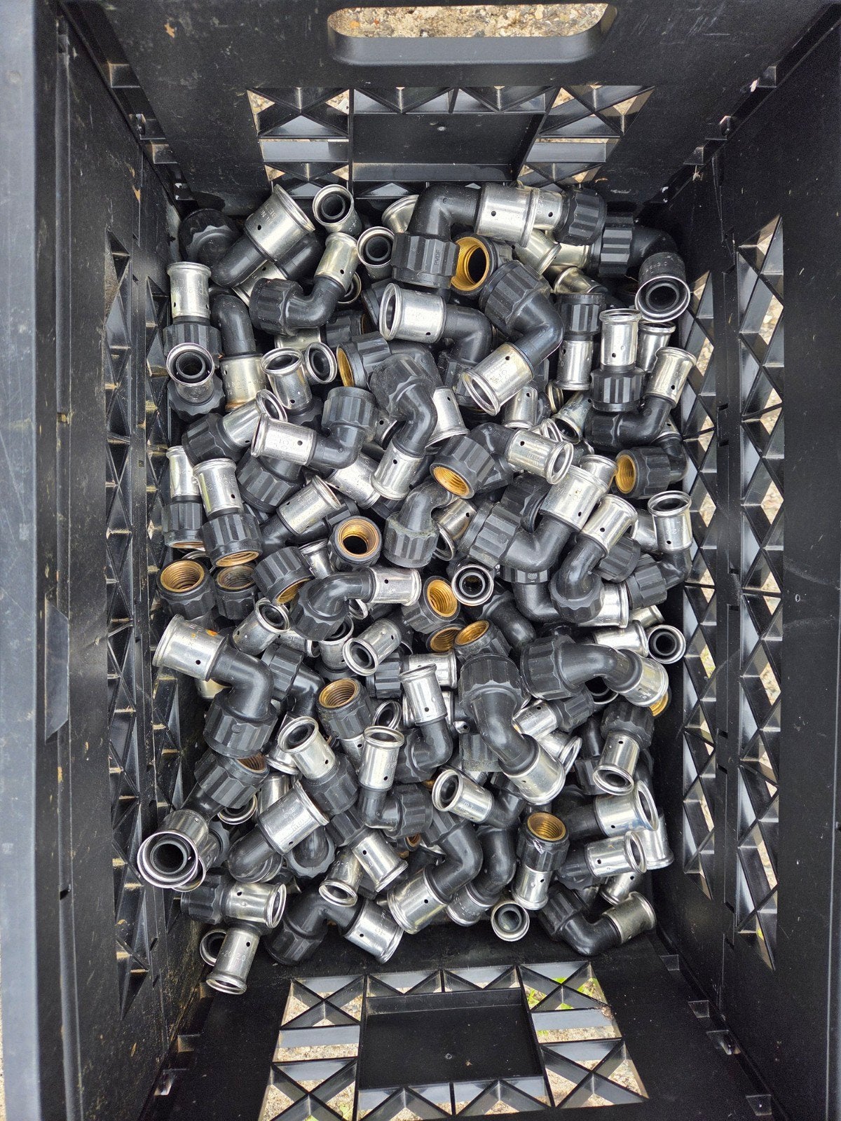 Diverse PVC bochten en koppelingen, Ophalen, Bochten, Pvc, Minder dan 2 meter