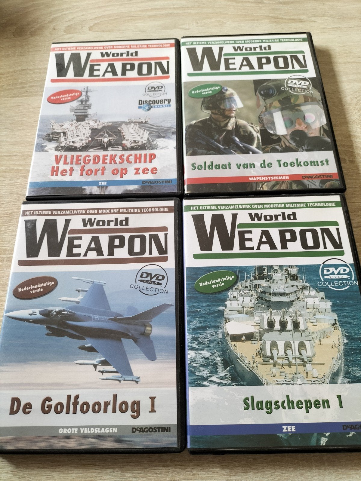 World weapon 45 dvd set, Ophalen of Verzenden