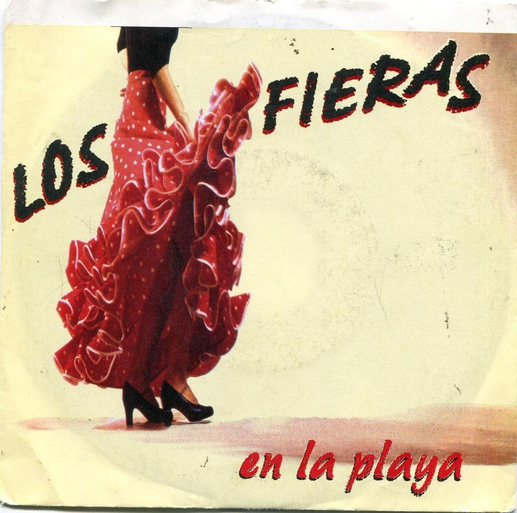 LOS FIERAS  -  En la playa, Gebruikt, 7 inch, Pop, Single