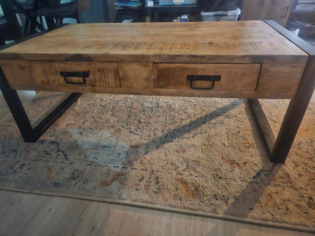 Salontafel, Ophalen of Verzenden, 25 tot 50 cm, Rechthoekig, 100 tot 150 cm