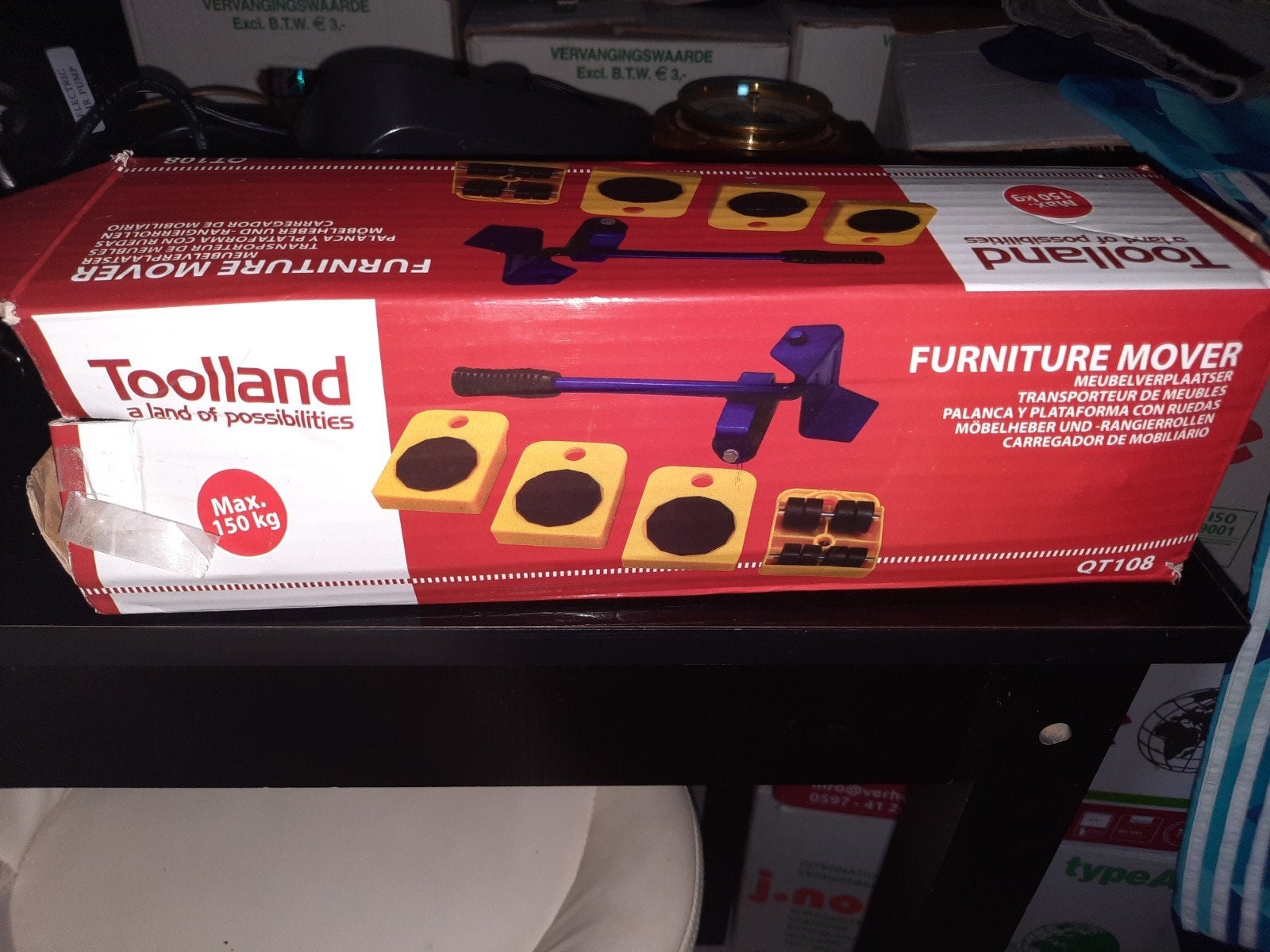 Toolland Meubelverplaatser - Furniture Mover (Max. 150 kg), Ophalen of Verzenden